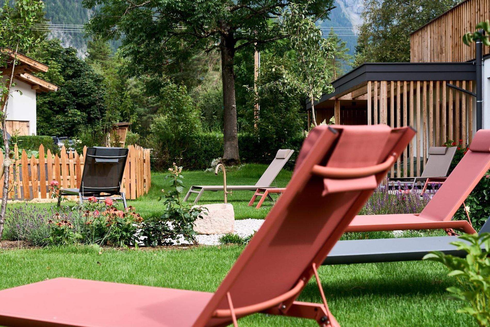 Kurblhof Natur Hotel Appartements Leutasch Eksteriør billede