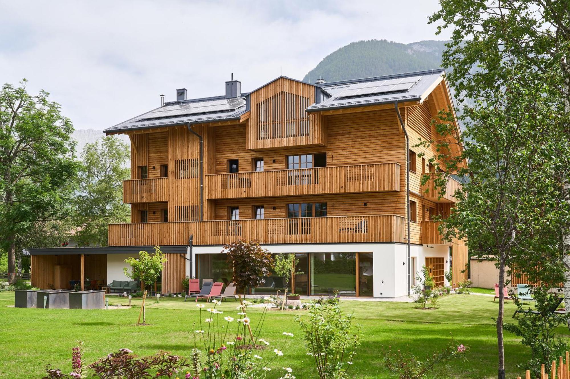 Kurblhof Natur Hotel Appartements Leutasch Eksteriør billede