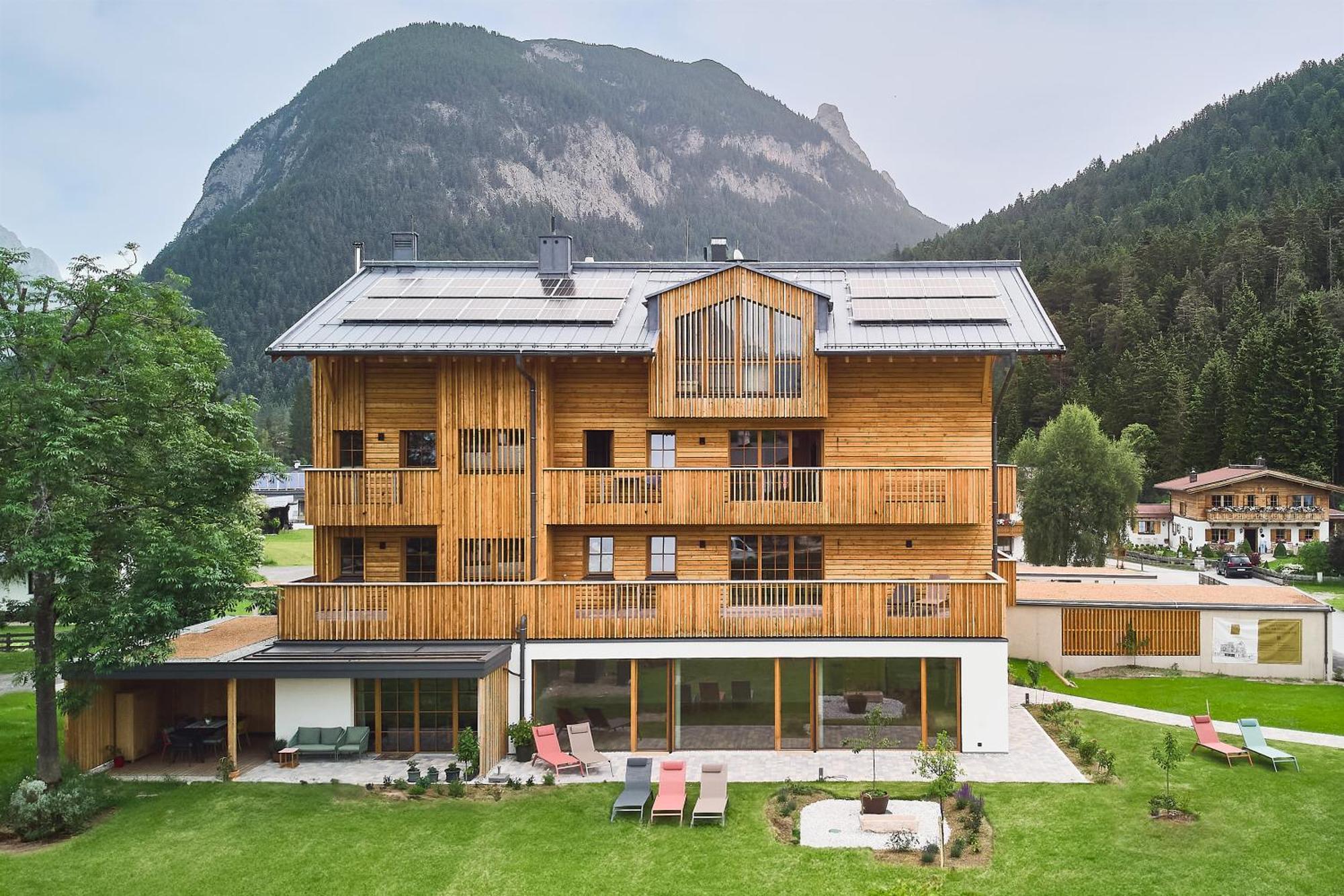Kurblhof Natur Hotel Appartements Leutasch Eksteriør billede