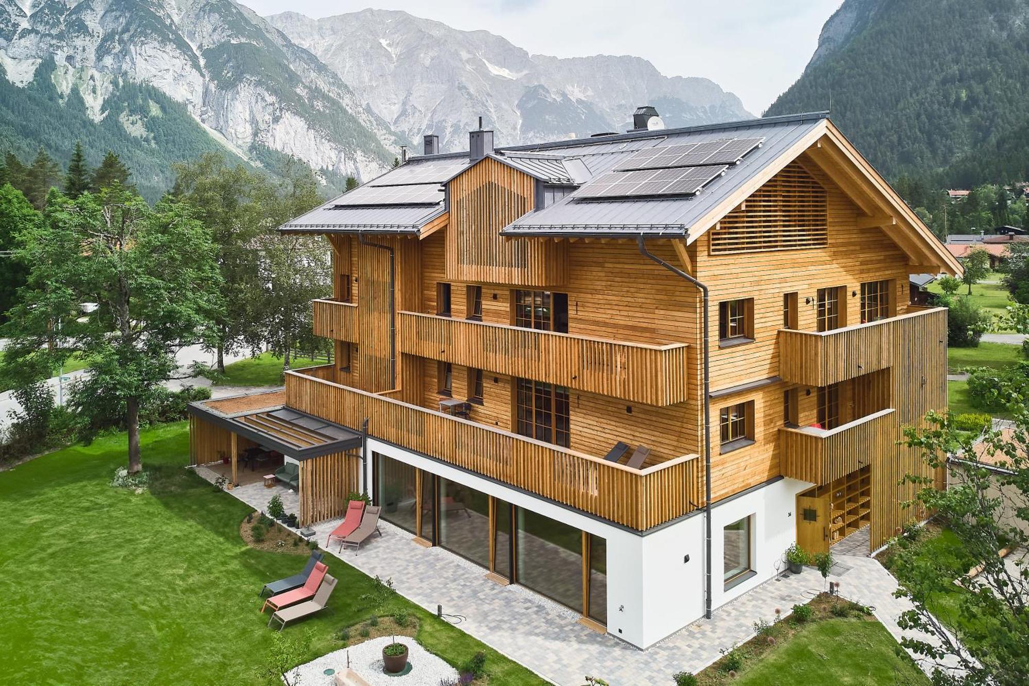 Kurblhof Natur Hotel Appartements Leutasch Eksteriør billede