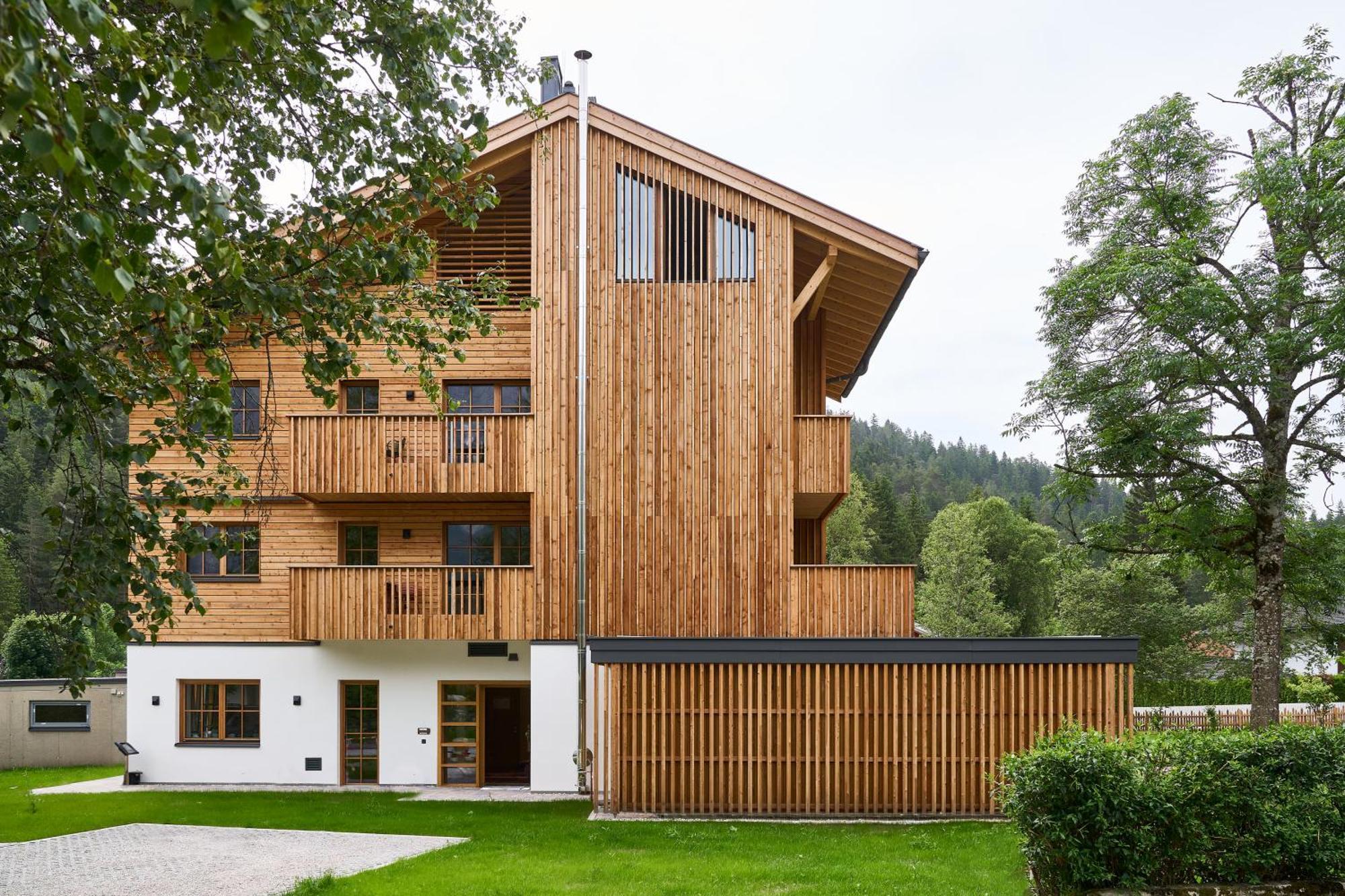 Kurblhof Natur Hotel Appartements Leutasch Eksteriør billede