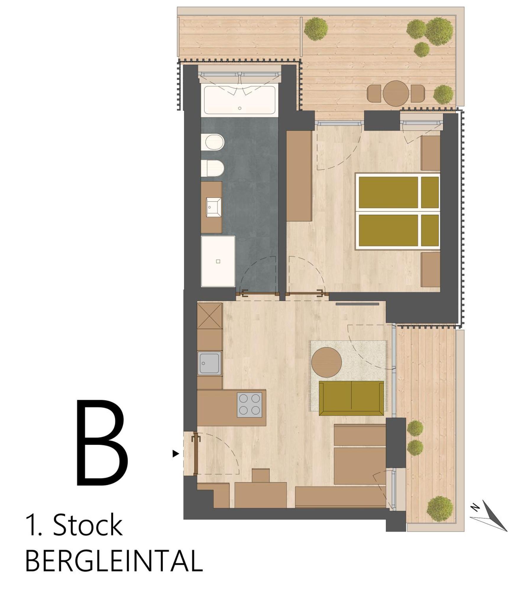 Kurblhof Natur Hotel Appartements Leutasch Eksteriør billede